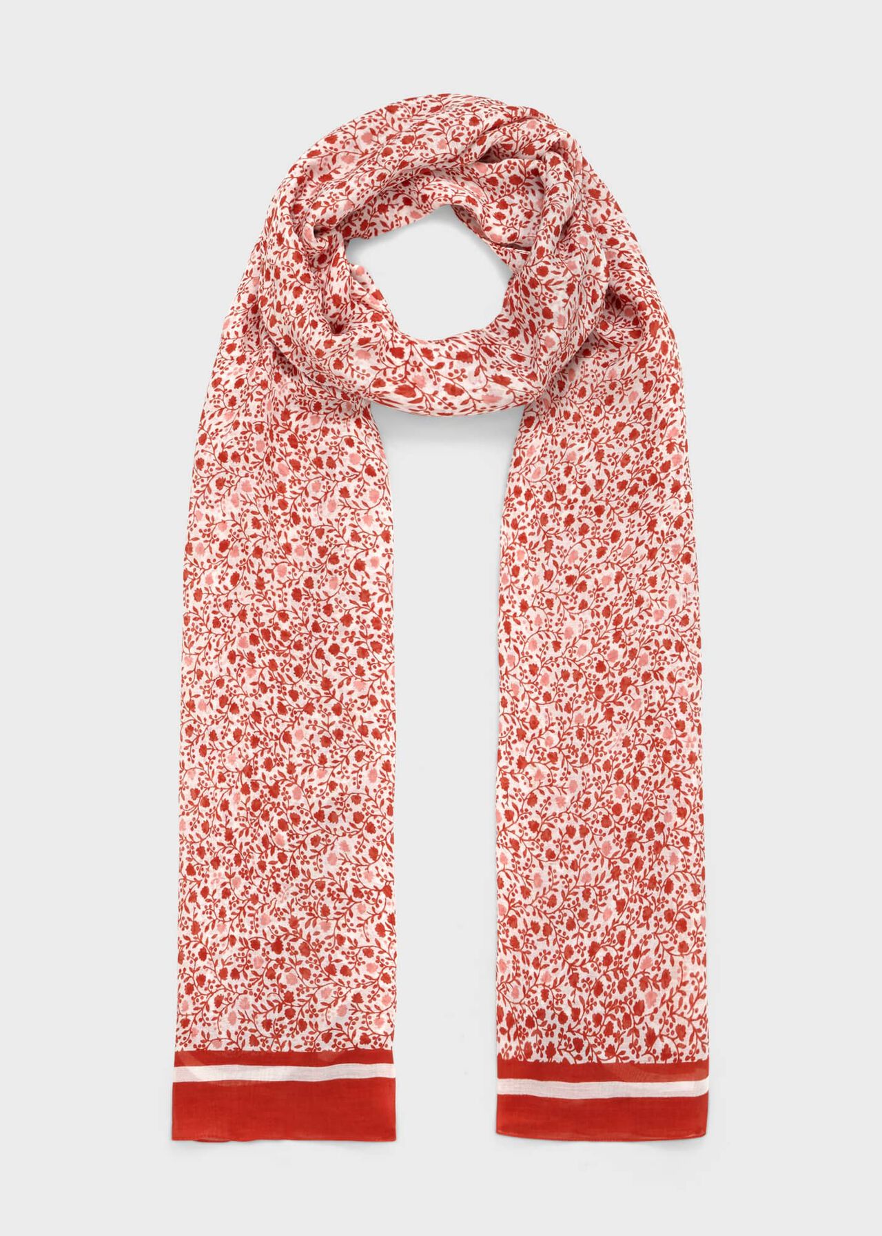 Della Scarf, Deep Apricot, hi-res