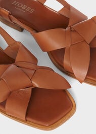 Aubrey Sandal, Tan Brown, hi-res