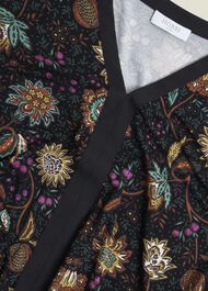 Zelia Printed Top, Black Multi, hi-res