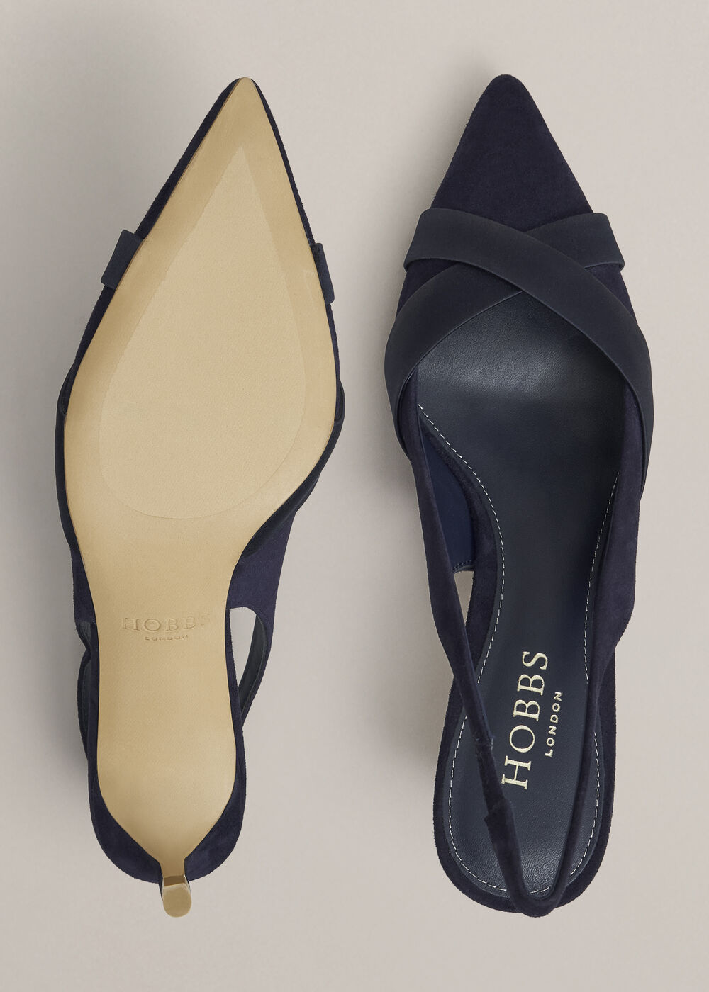 Renee Slingbacks, Midnight Navy, hi-res