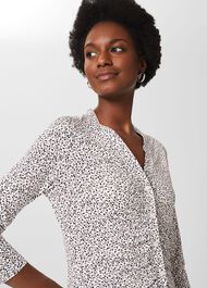Hattie Printed Top, Ivory Multi, hi-res