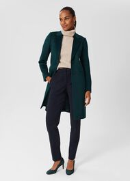 Tilda Coat, Dark Green, hi-res