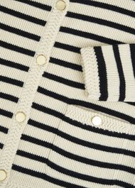 Simona Knitted Jacket, Black, hi-res