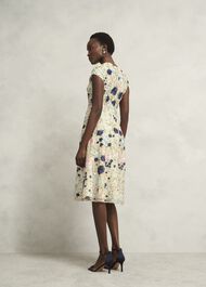 Tia Embroidered Dress, Cream Multi, hi-res