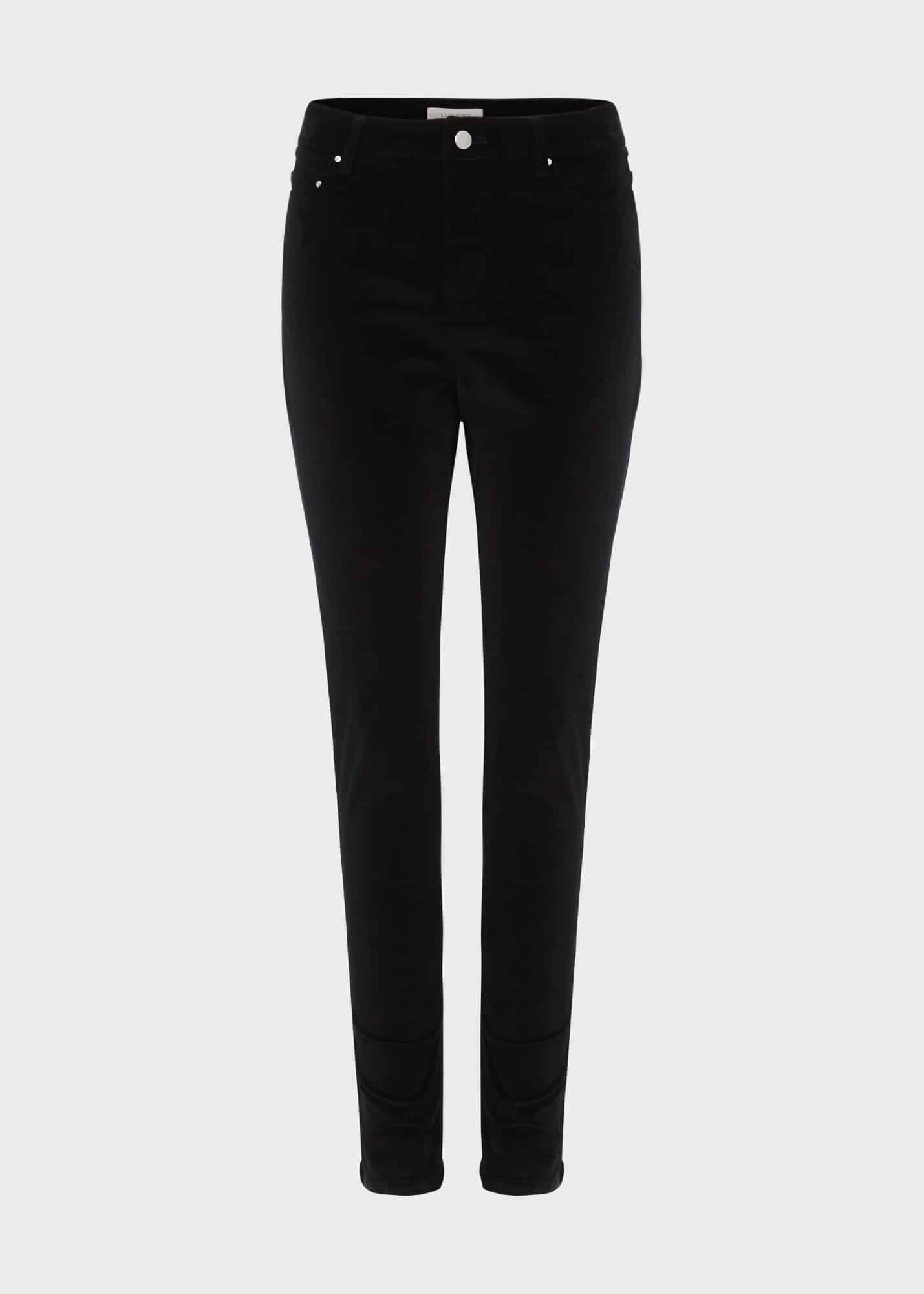 Black cheap velour jeans