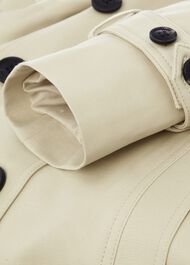 Petite Saskia Water Resistant Trench Coat, New Neutral, hi-res
