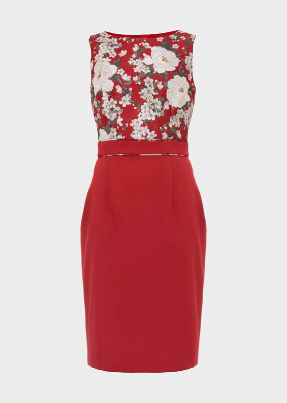 Dora Jacquard Shift Dress