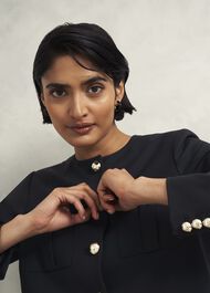 Sinclair Jacket With Wool, Black, hi-res