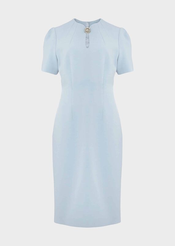 Ana Crepe Shift Dress