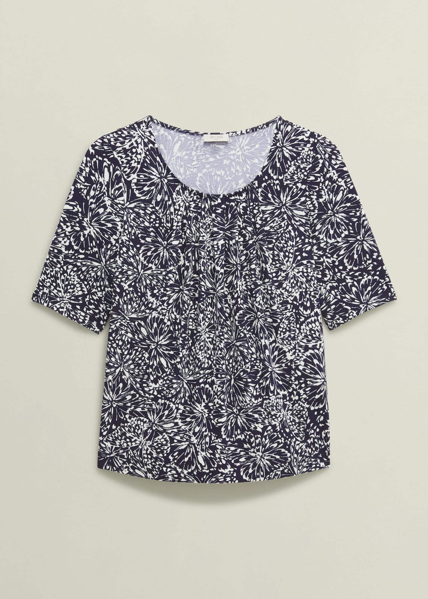 ホブズ HOBBS JACQUELINE PRINT TOP （NAVY DAMASK） Jacqueline Print Top | Hobbs US |
