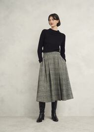 Talia Wool Cashmere Jumper, Black, hi-res