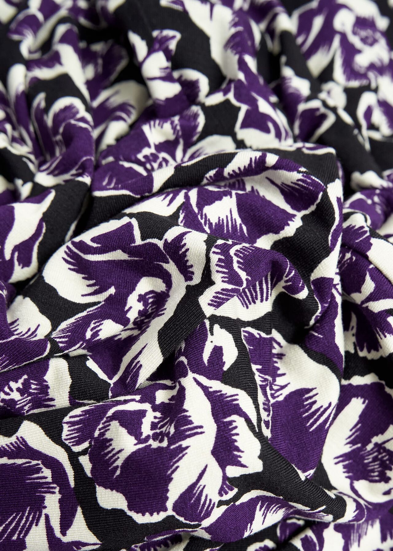 Paige Jersey Dress, Purple Multi, hi-res