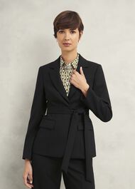 Casey Jacket With Wool, Black, hi-res