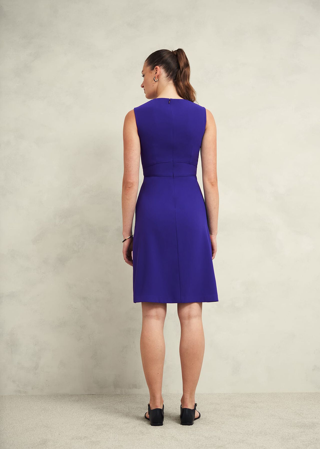Ophelia Dress, Cobalt, hi-res
