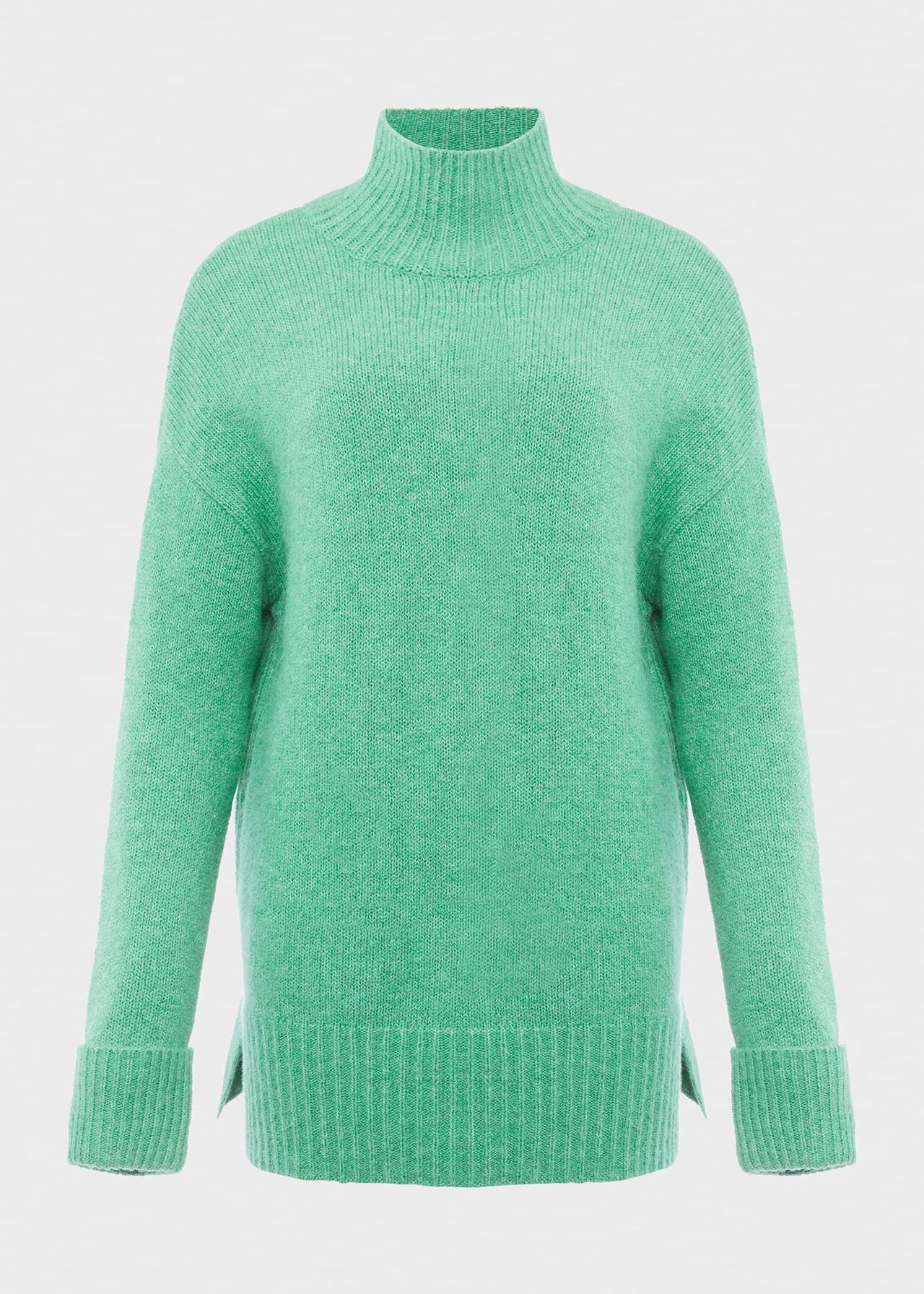 Lina Sweater With Alpaca, Bright Green, hi-res
