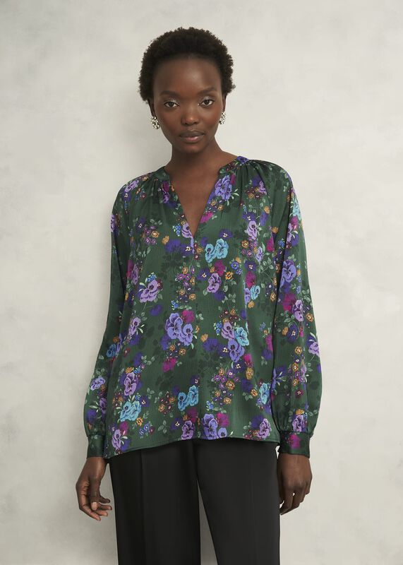 Edna Floral Top
