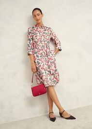 Francis Dress, Cream Multi, hi-res