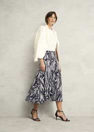Noemi Skirt, Navy Ivory, hi-res