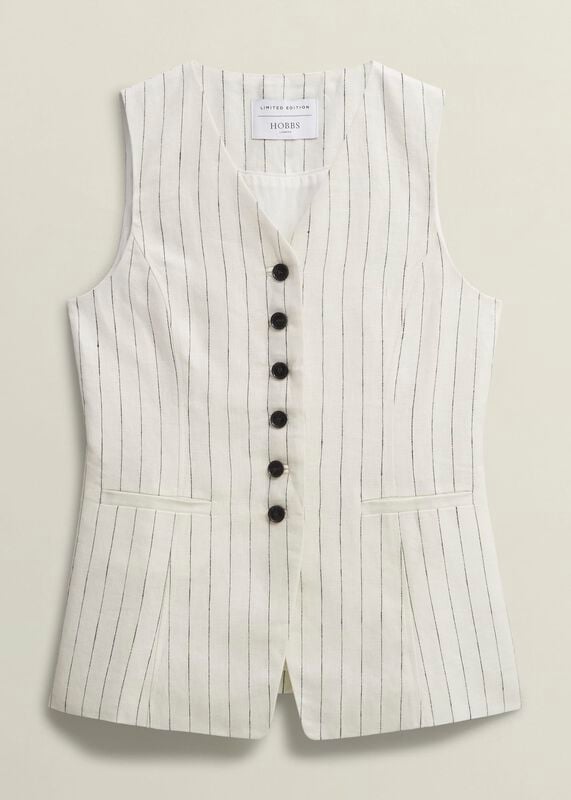 Groombridge Linen Waistcoat