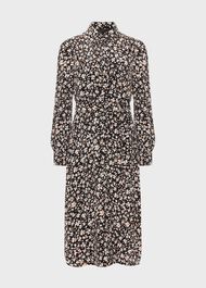 Petite Morgen Dress, Black Multi, hi-res