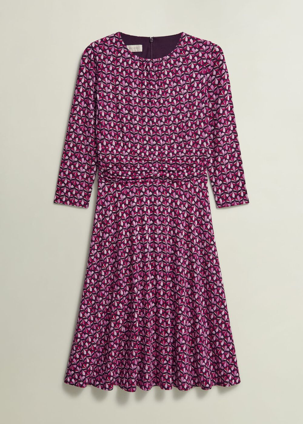 Bayview Jersey Dress, Pink Multi, hi-res