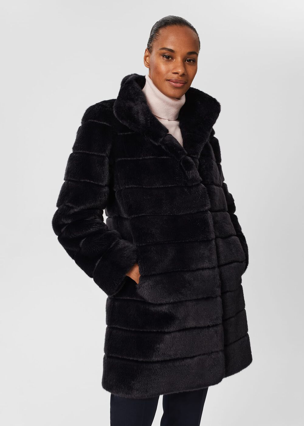 Ros Coat, Navy, hi-res