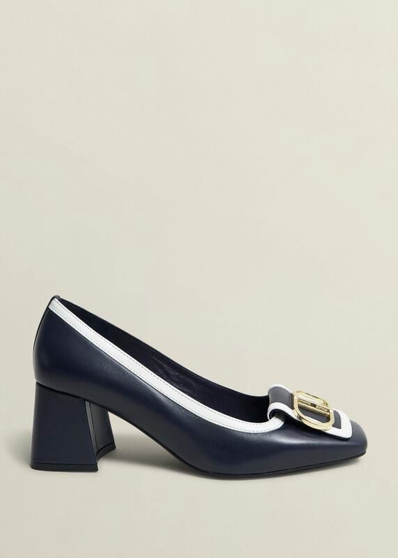 Lexia Leather Court Shoes