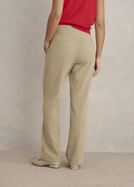 Leila Straight Leg Trousers, Fawn Beige, hi-res