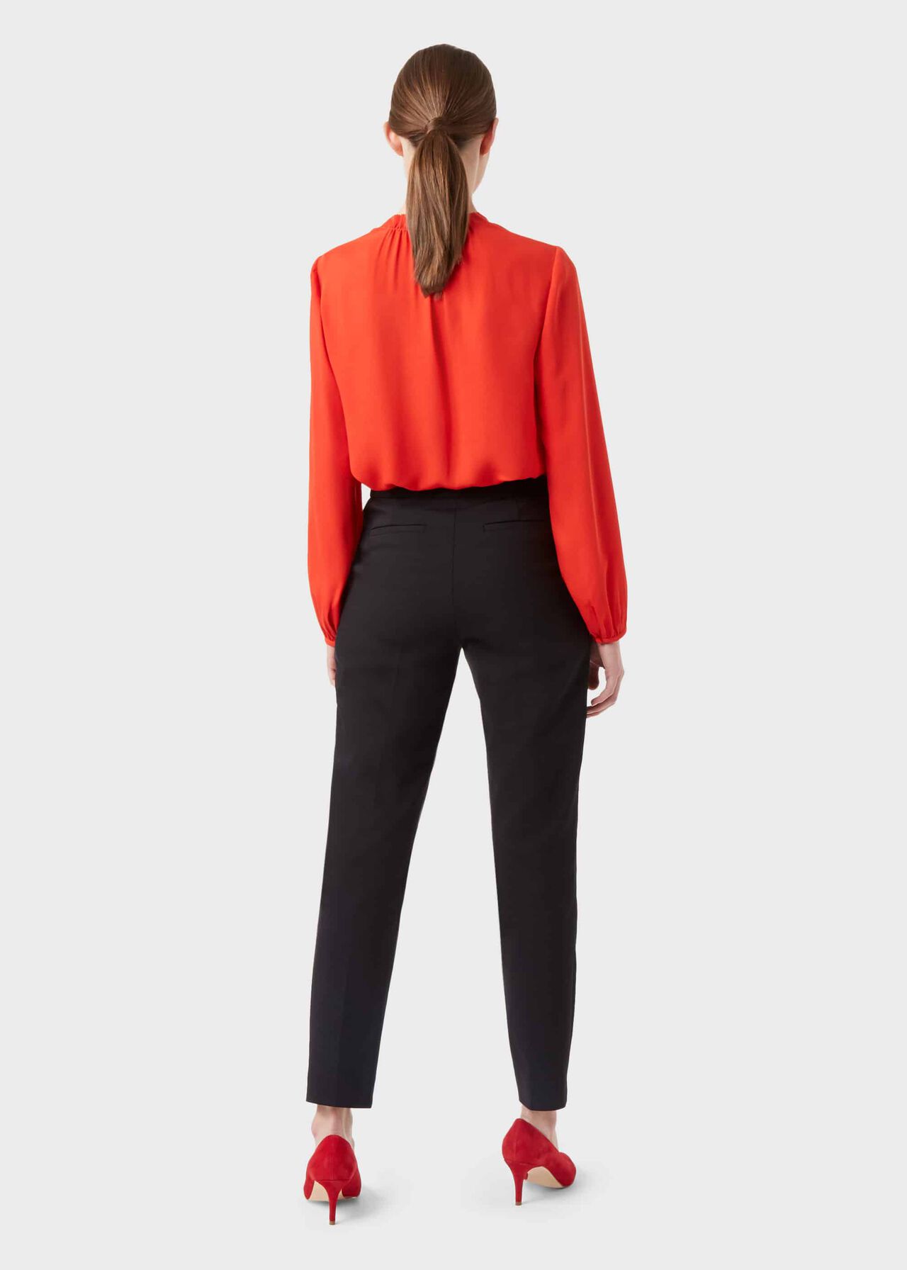 Gabi Blouse, Red, hi-res