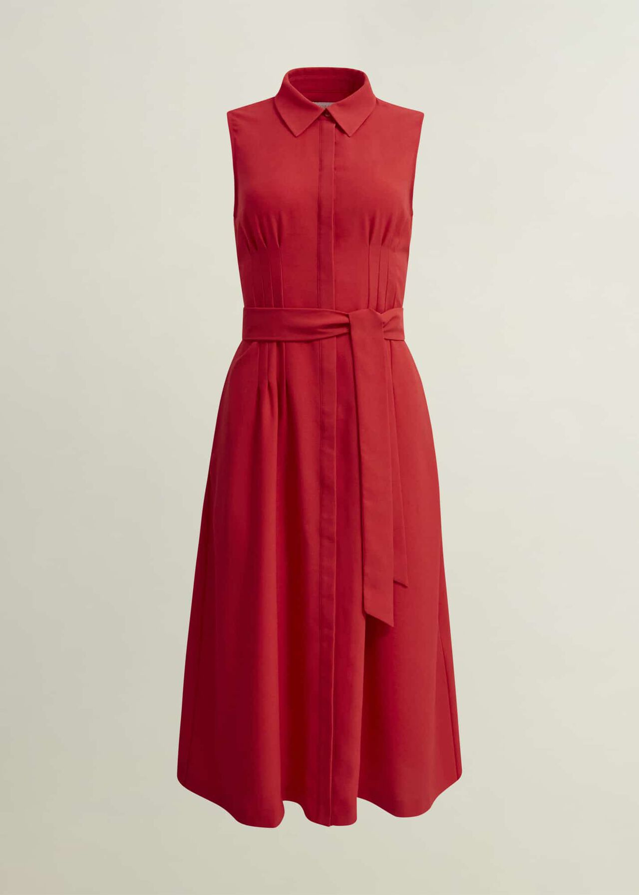 Sandra Dress, Begonia Red, hi-res