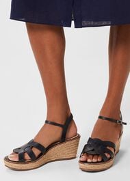 Grace Espadrille, Navy, hi-res