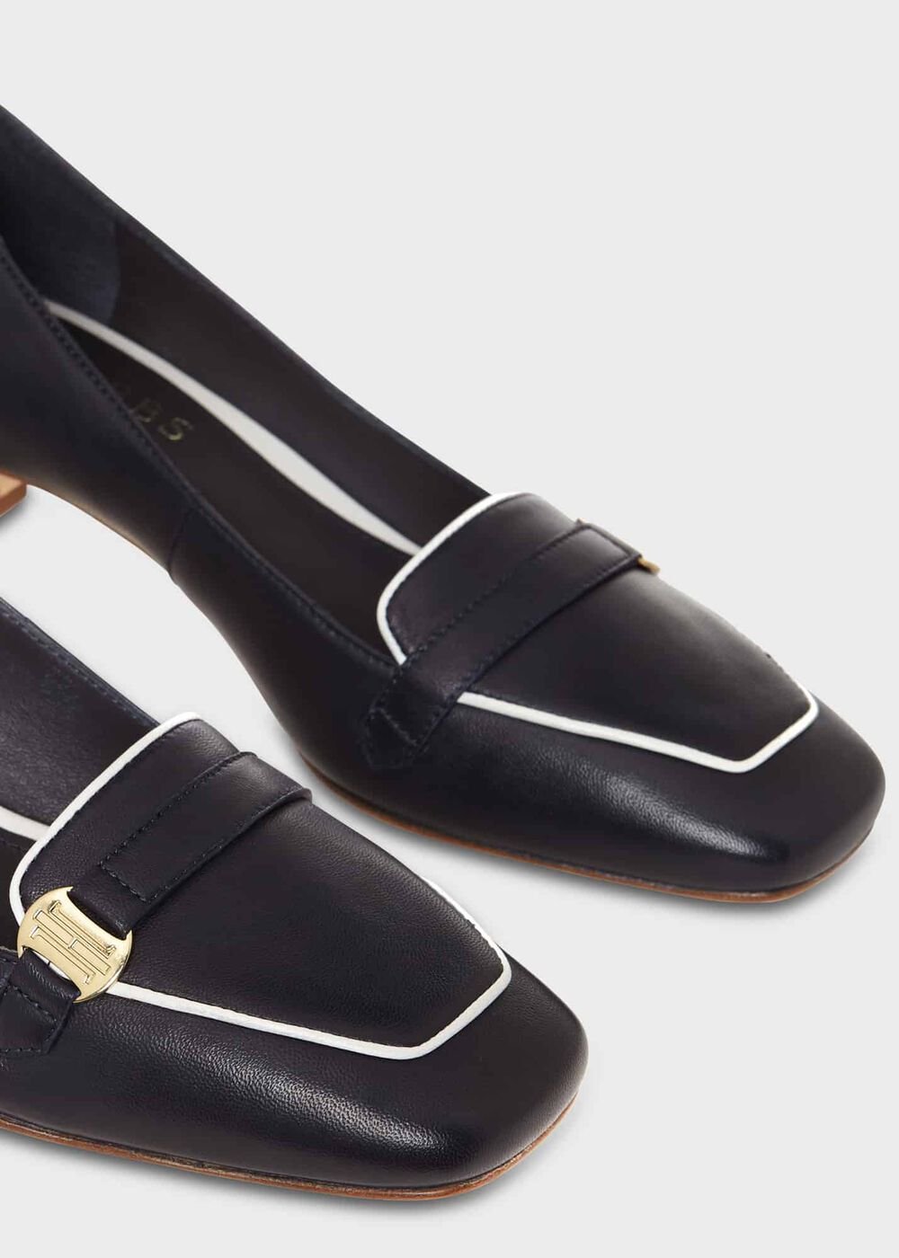 Carolina Block Heel, Navy, hi-res