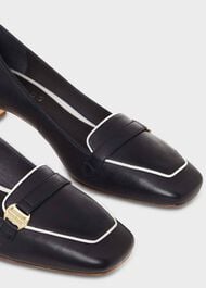 Carolina Block Heel, Navy, hi-res