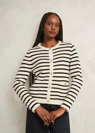 Simona Knitted Jacket, Black, hi-res