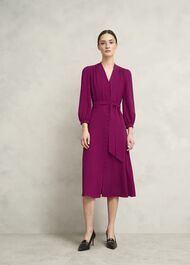 Magnolia Dress, Cerise Pink, hi-res