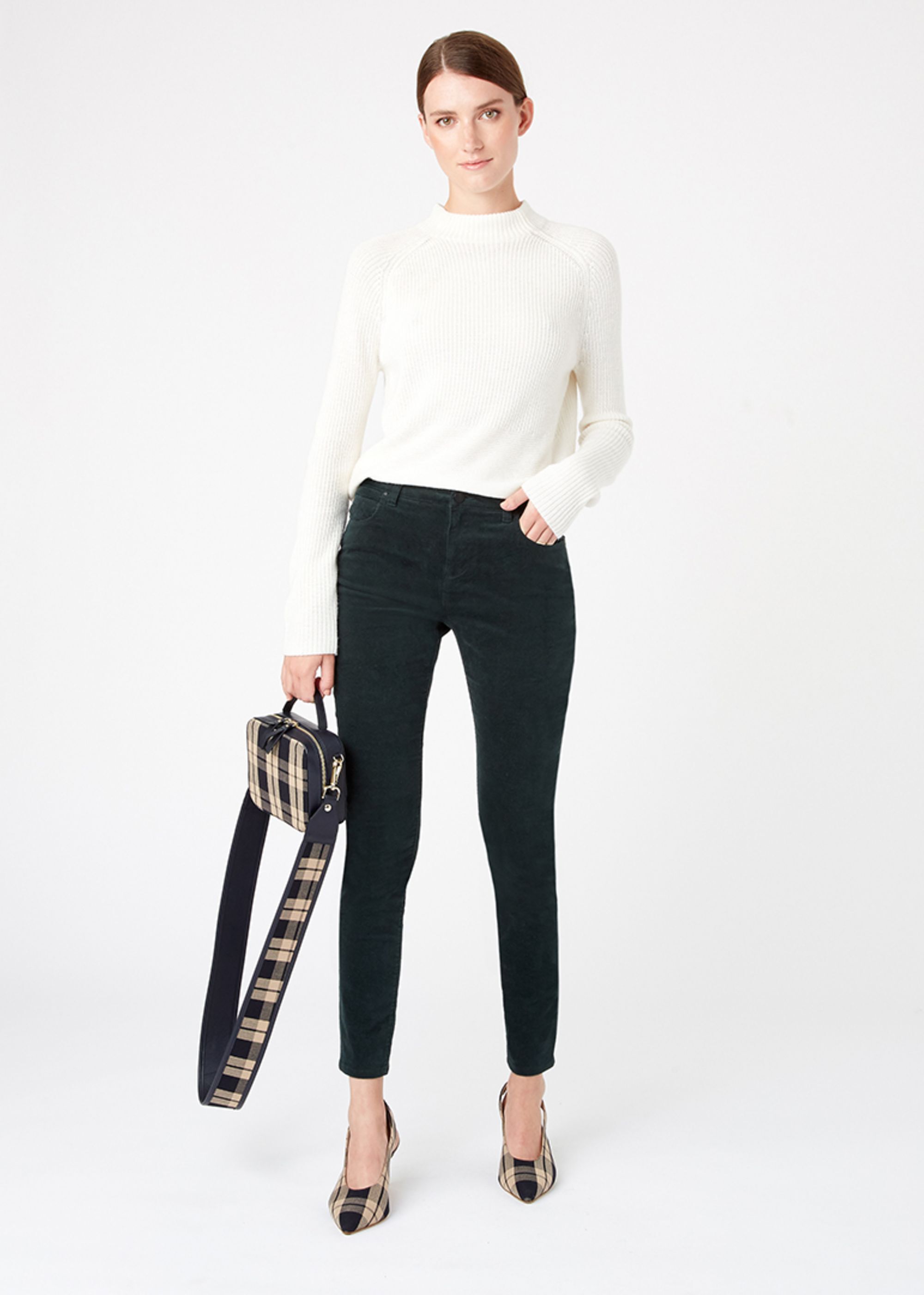 Hobbs marianne velvet jeans clearance