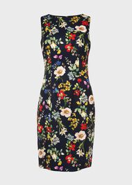 Moira Floral Shift Dress, Midnight Multi, hi-res