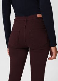Gia Sculpting Jeans, Aubergine, hi-res