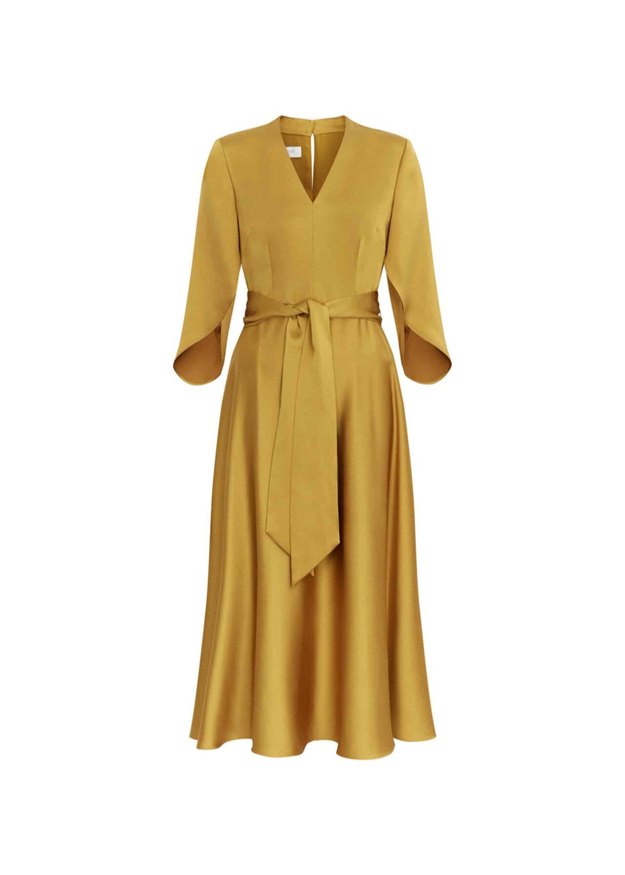 Rosa Midi Dress Ochre