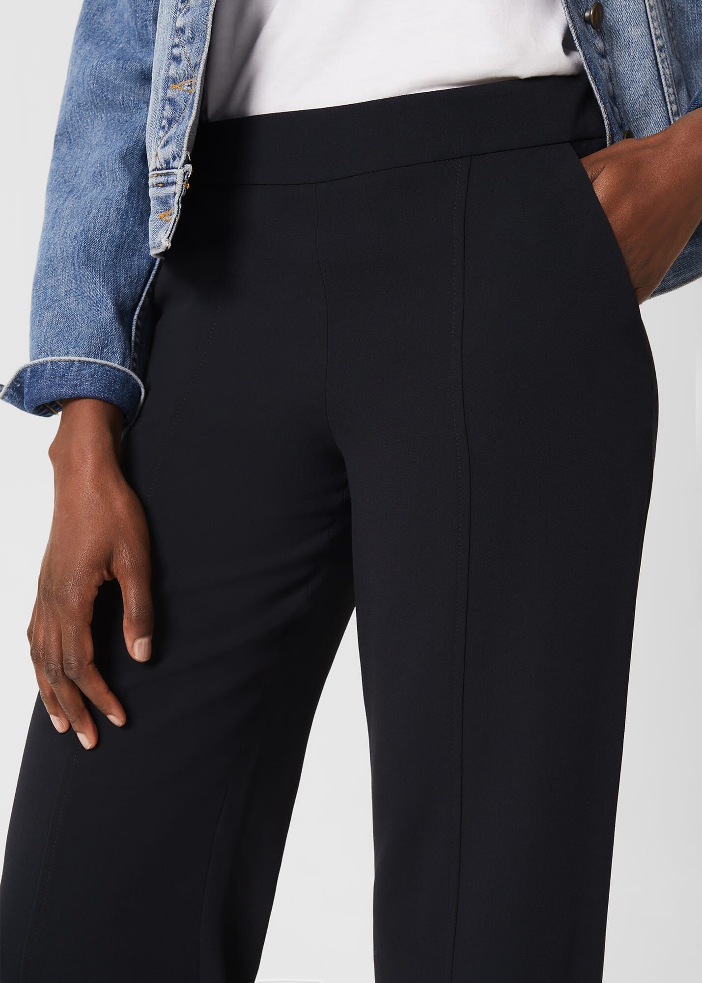 Hobbs outlet cropped trousers