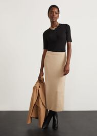 Harmon Knitted Top, Hobbs Black, hi-res