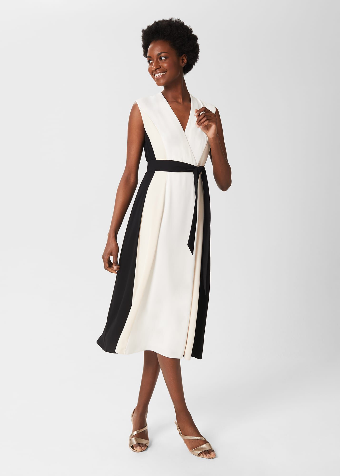 Hobbs wrap dress sale clearance