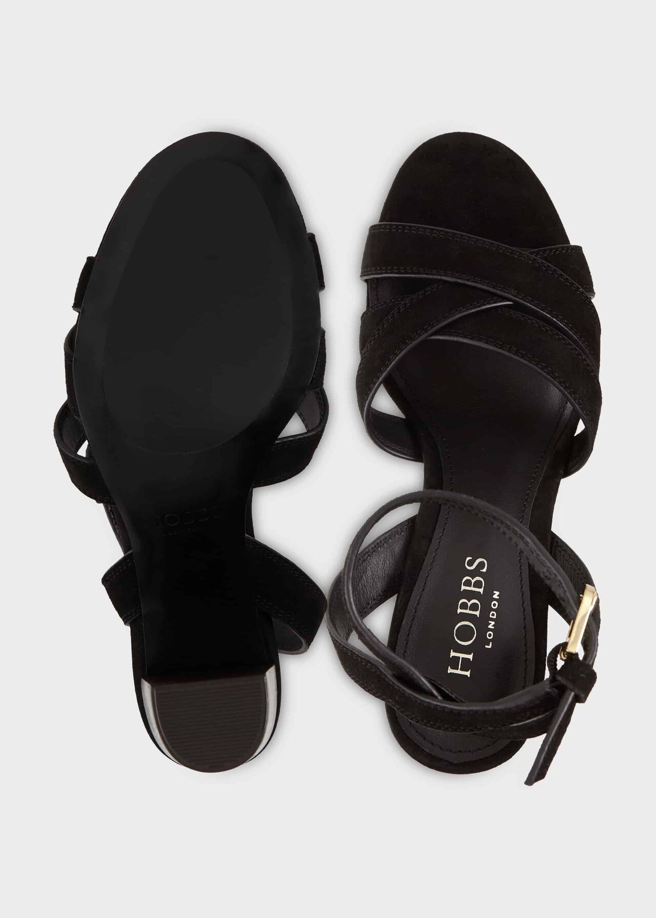 Portia Sandal, Black, hi-res