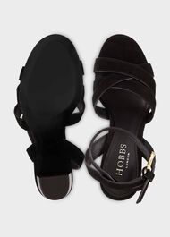 Portia Sandal, Black, hi-res