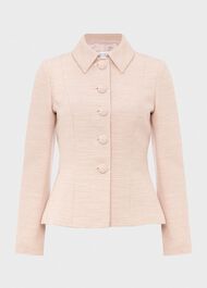 Petite Amelie Jacket, Oyster, hi-res