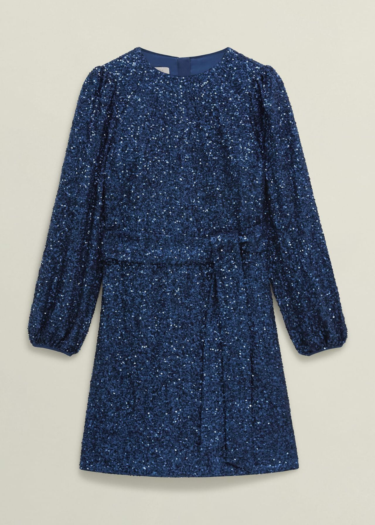 Bette Sequin Dress, Riverside Blue, hi-res