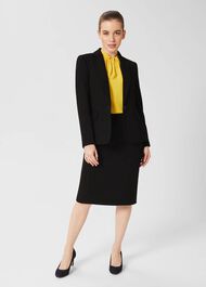 Petite Ophelia Skirt, Black, hi-res