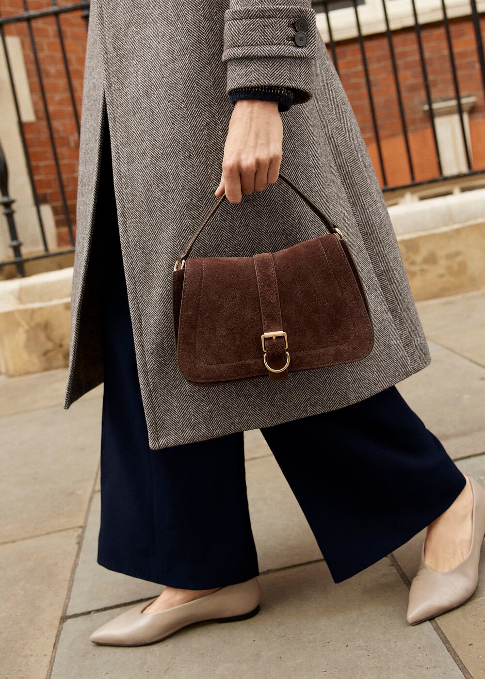 Wren Crossbody Bag, Chocolate Brown, hi-res