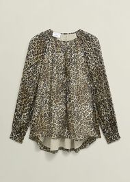 Grantham Top, Brown Multi, hi-res