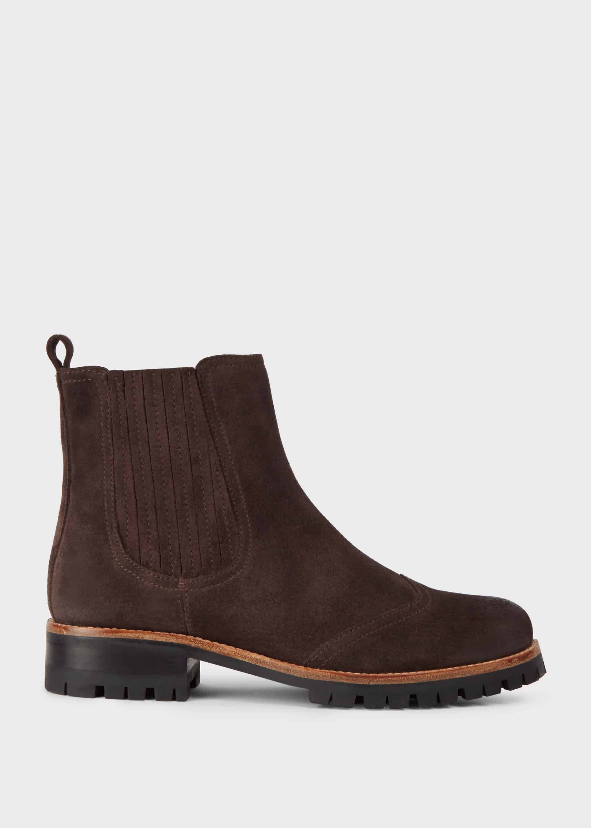 Beatrix Suede Ankle Boots | Hobbs
